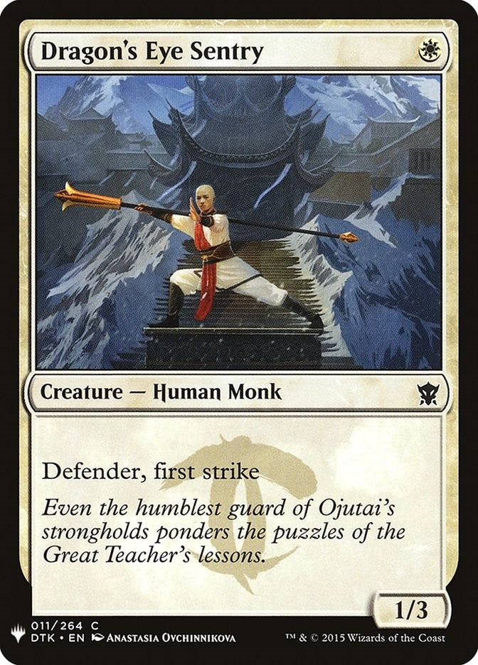 Image for Dragon's Eye Sentry (11) (The List Reprints) - Magic: The Gathering