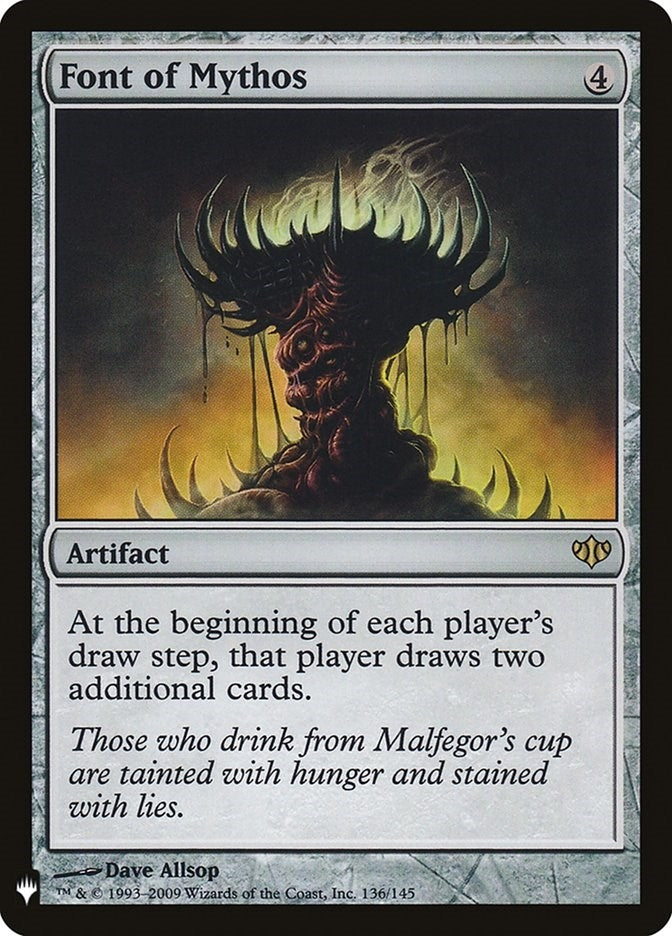 Image for Font of Mythos (136) (The List Reprints) - Magic: The Gathering
