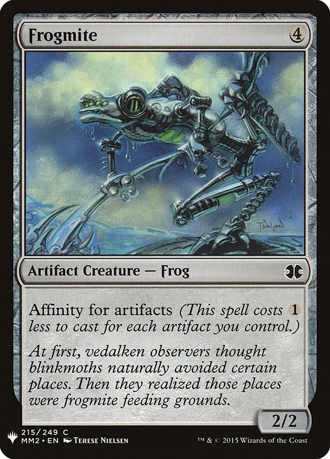 Image for Frogmite (215) (The List Reprints) - Magic: The Gathering