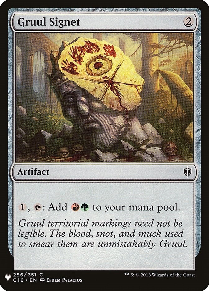 Image for Gruul Signet (256) (The List Reprints) - Magic: The Gathering