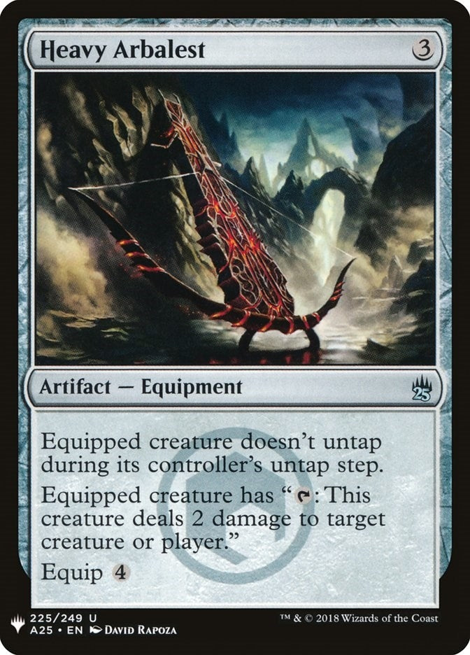 Image for Heavy Arbalest (225) (The List Reprints) - Magic: The Gathering