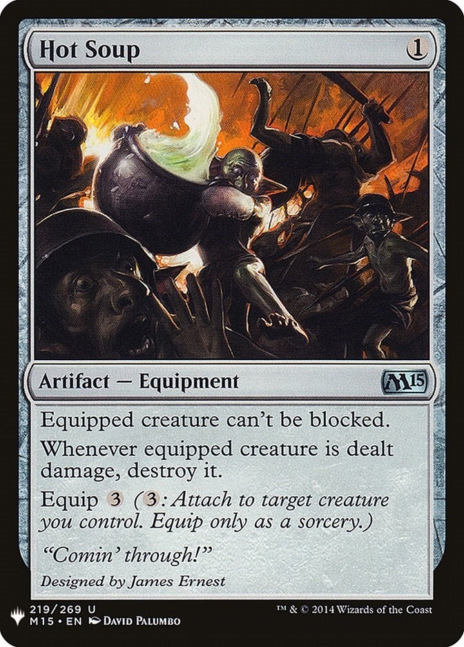 Image for Hot Soup (219) (The List Reprints) - Magic: The Gathering