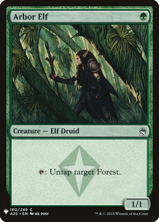 Image for Arbor Elf (160) (The List Reprints) - Magic: The Gathering