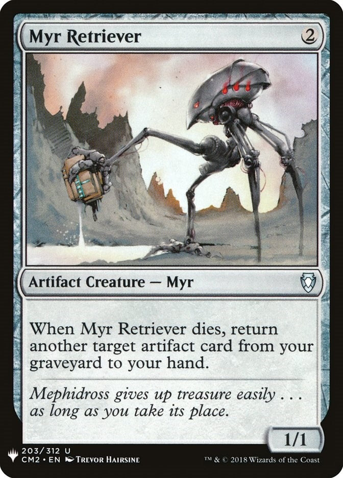Image for Myr Retriever (203) (The List Reprints) - Magic: The Gathering