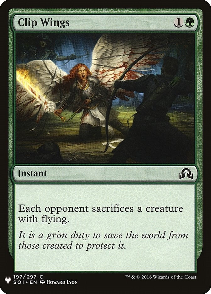 Image for Clip Wings (197) (The List Reprints) - Magic: The Gathering