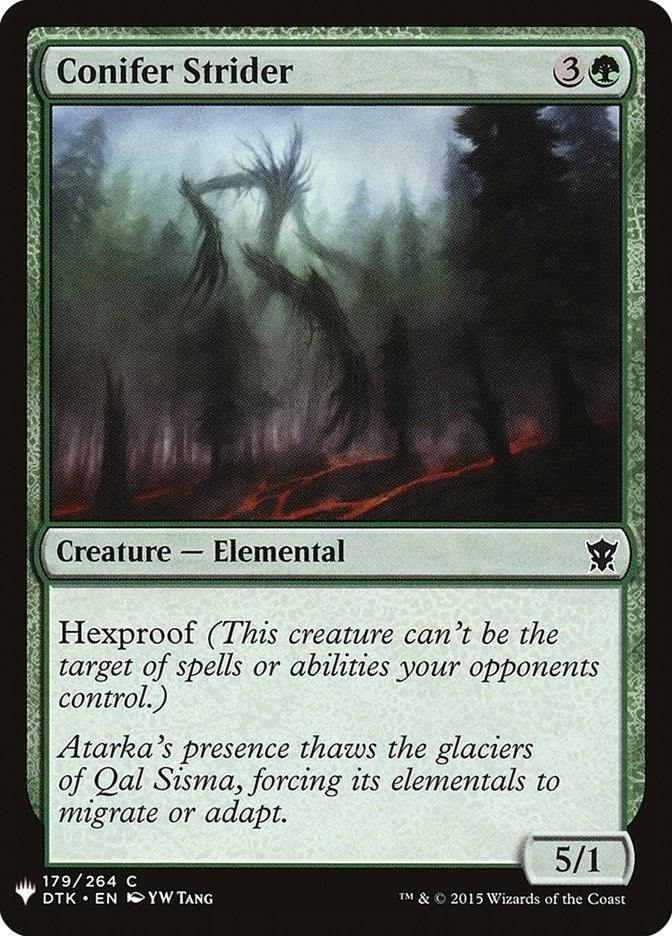 Image for Conifer Strider (179) (The List Reprints) - Magic: The Gathering