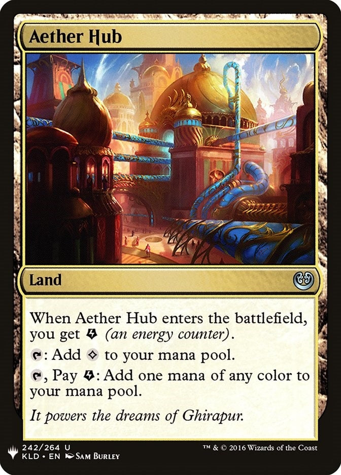 Image for Aether Hub (242) (The List Reprints) - Magic: The Gathering