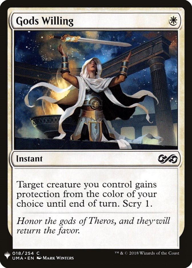 Image for Gods Willing (18) (The List Reprints) - Magic: The Gathering