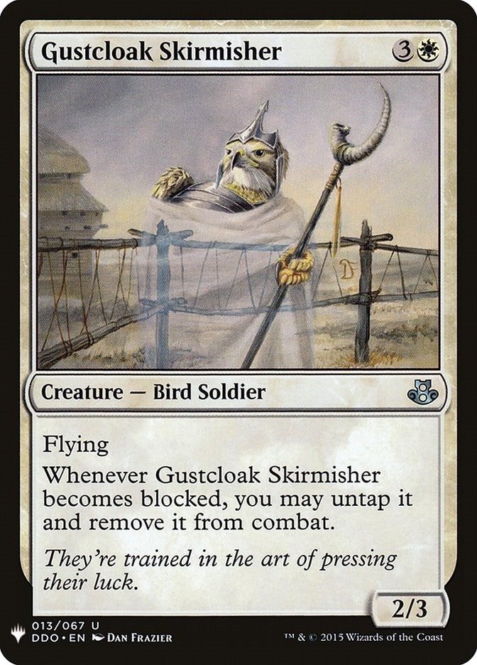Image for Gustcloak Skirmisher (13) (The List Reprints) - Magic: The Gathering