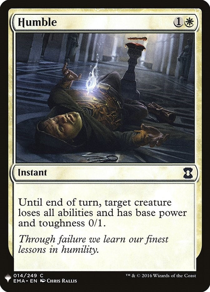 Image for Humble (14) (The List Reprints) - Magic: The Gathering