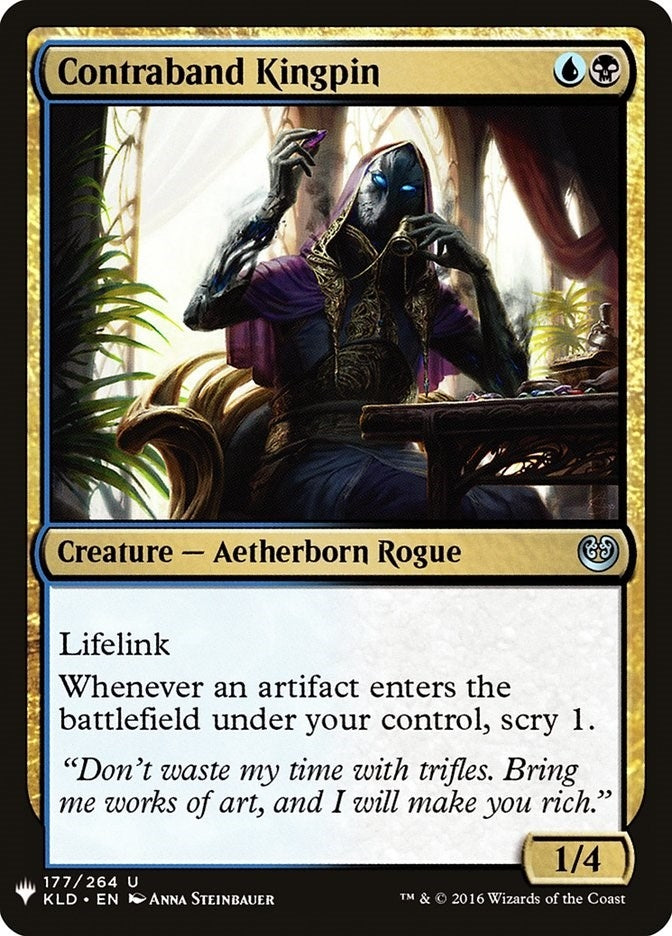 Image for Contraband Kingpin (177) (The List Reprints) - Magic: The Gathering