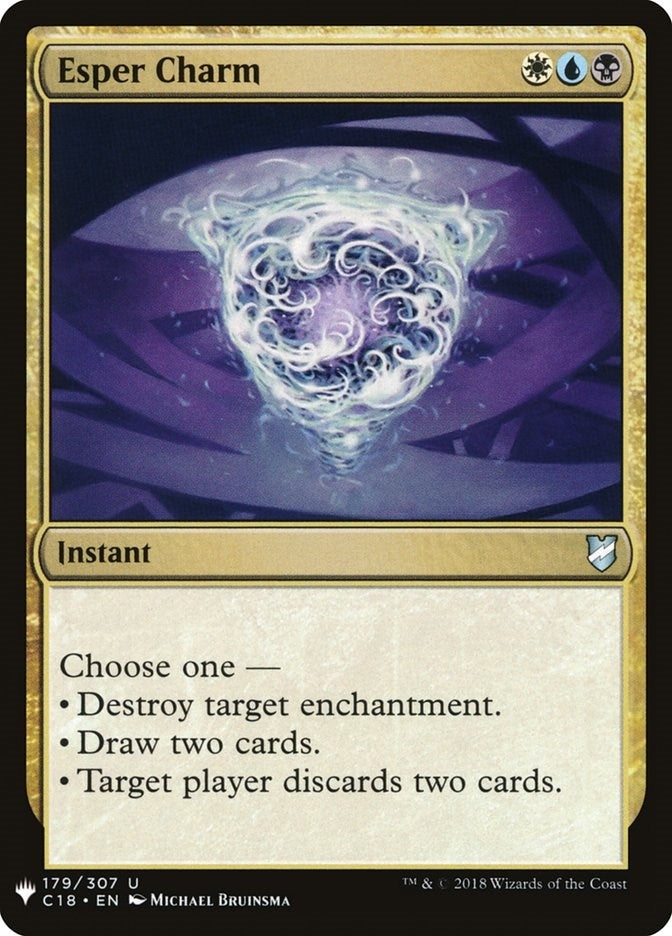 Image for Esper Charm (179) (The List Reprints) - Magic: The Gathering