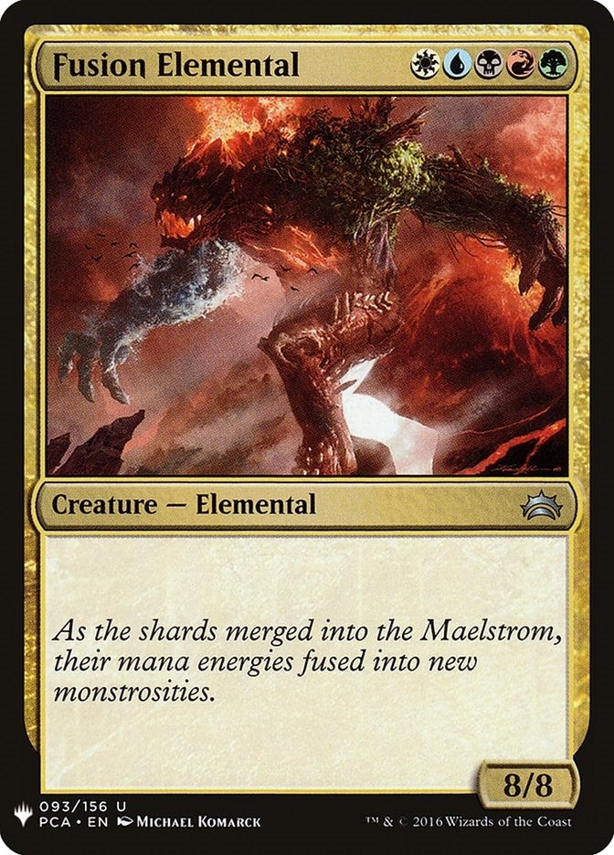 Image for Fusion Elemental (93) (The List Reprints) - Magic: The Gathering