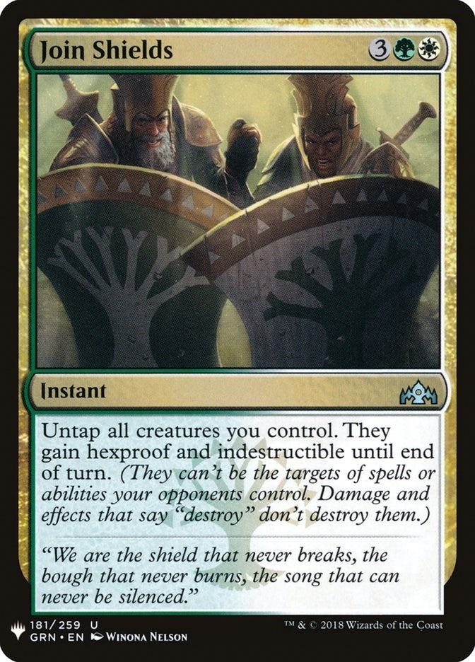 Image for Join Shields (181) (The List Reprints) - Magic: The Gathering