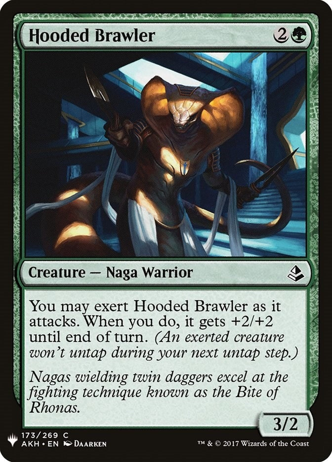 Image for Hooded Brawler (173) (The List Reprints) - Magic: The Gathering