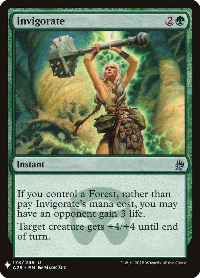 Image for Invigorate (A25) (173) (The List Reprints) - Magic: The Gathering