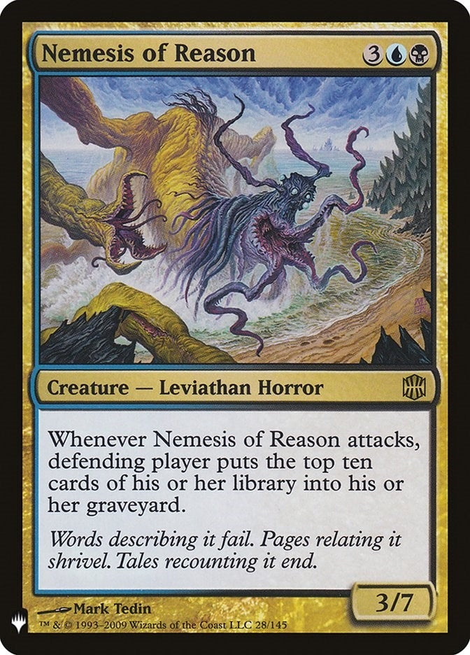 Image for Nemesis of Reason (28/145) (The List Reprints) - Magic: The Gathering