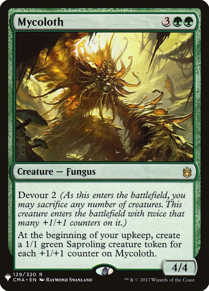 Image for Mycoloth (129) (The List Reprints) - Magic: The Gathering