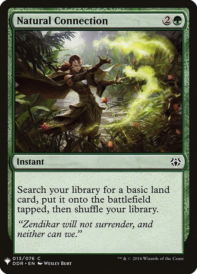 Image for Natural Connection (13) (The List Reprints) - Magic: The Gathering