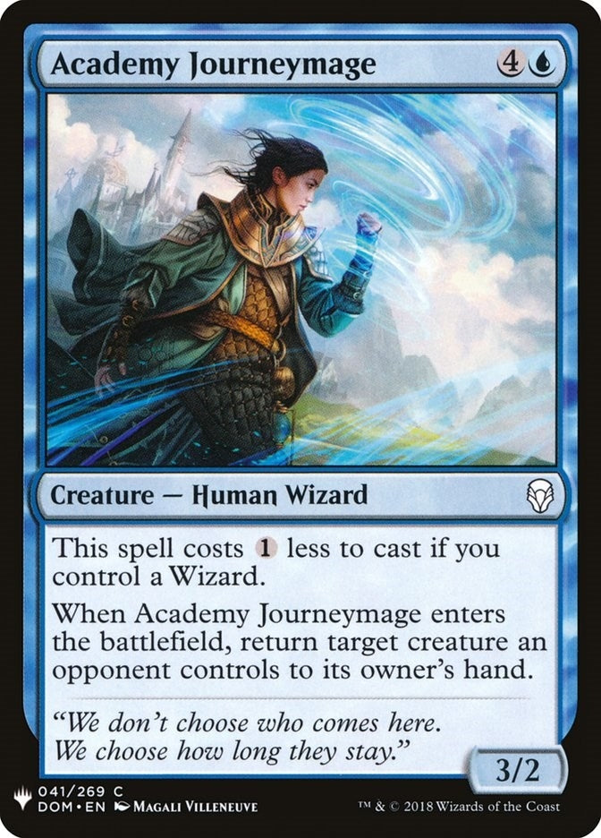 Image for Academy Journeymage (41) (The List Reprints) - Magic: The Gathering