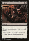 Image for Defeat (97) (The List Reprints) - Magic: The Gathering