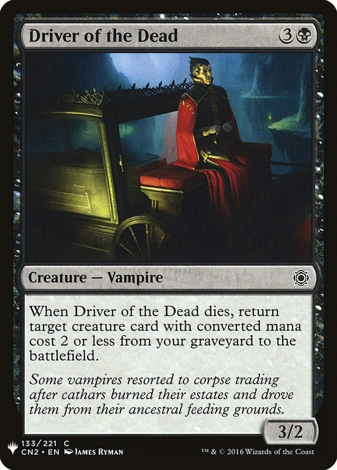 Image for Driver of the Dead (133) (The List Reprints) - Magic: The Gathering
