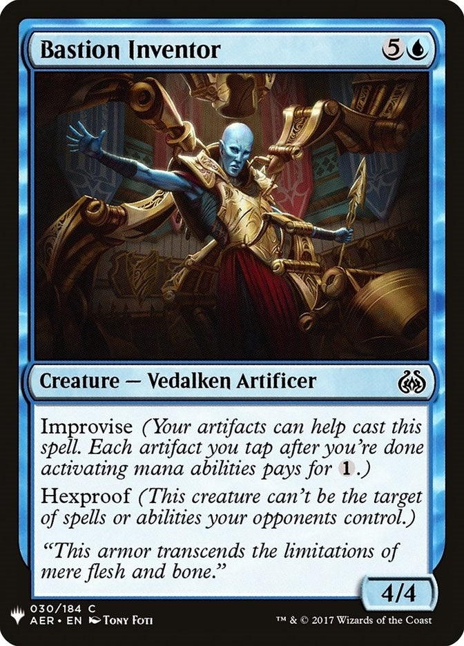 Image for Bastion Inventor (30) (The List Reprints) - Magic: The Gathering
