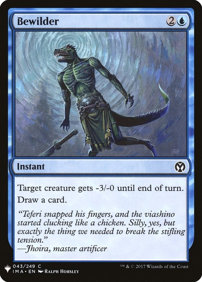 Image for Bewilder (43) (The List Reprints) - Magic: The Gathering
