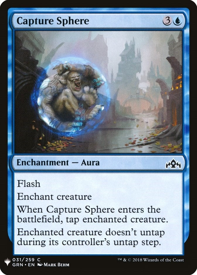 Image for Capture Sphere (31) (The List Reprints) - Magic: The Gathering