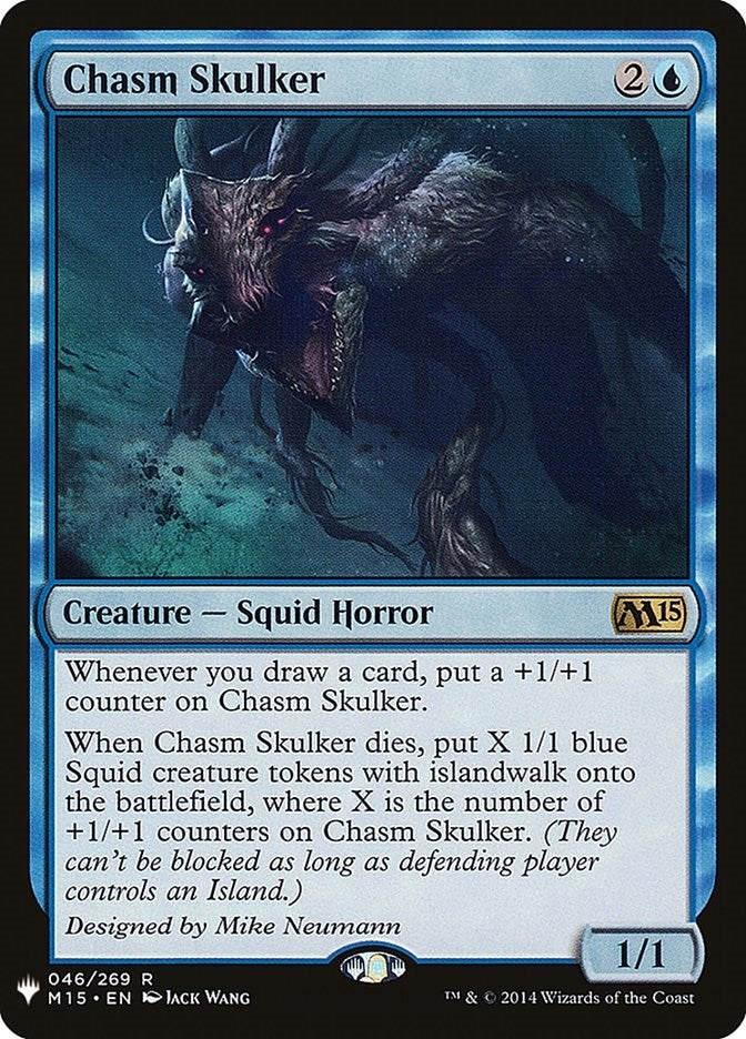 Image for Chasm Skulker (046/269) (The List Reprints) - Magic: The Gathering