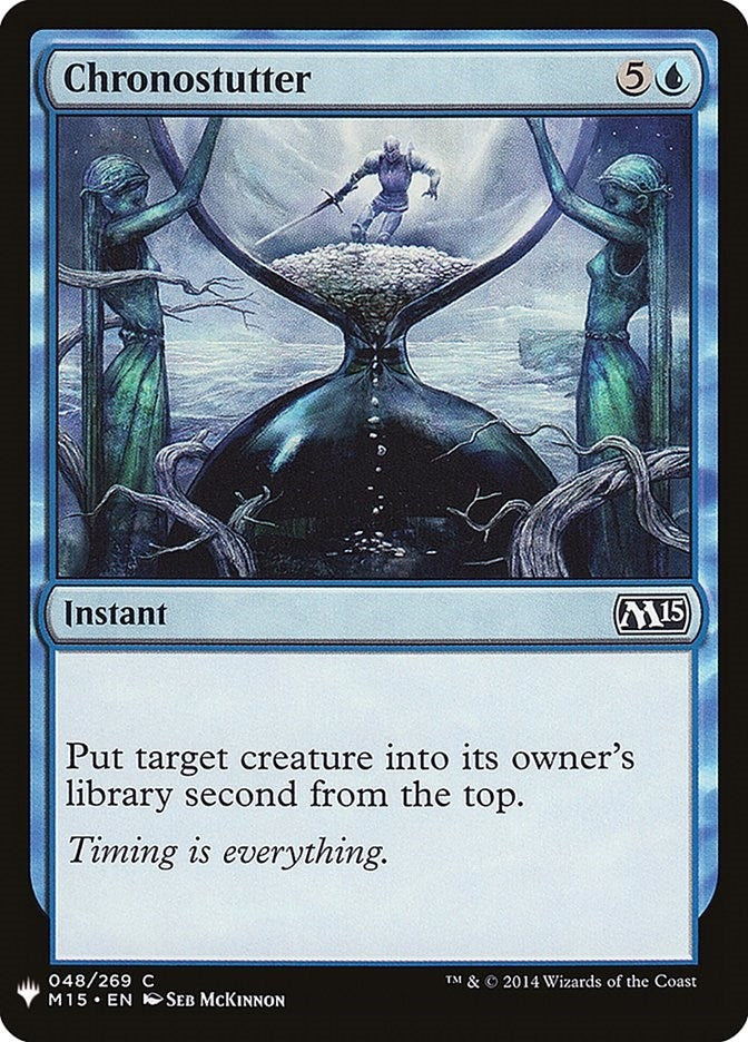 Image for Chronostutter (48) (The List Reprints) - Magic: The Gathering