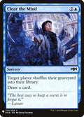 Image for Clear the Mind (34) (The List Reprints) - Magic: The Gathering