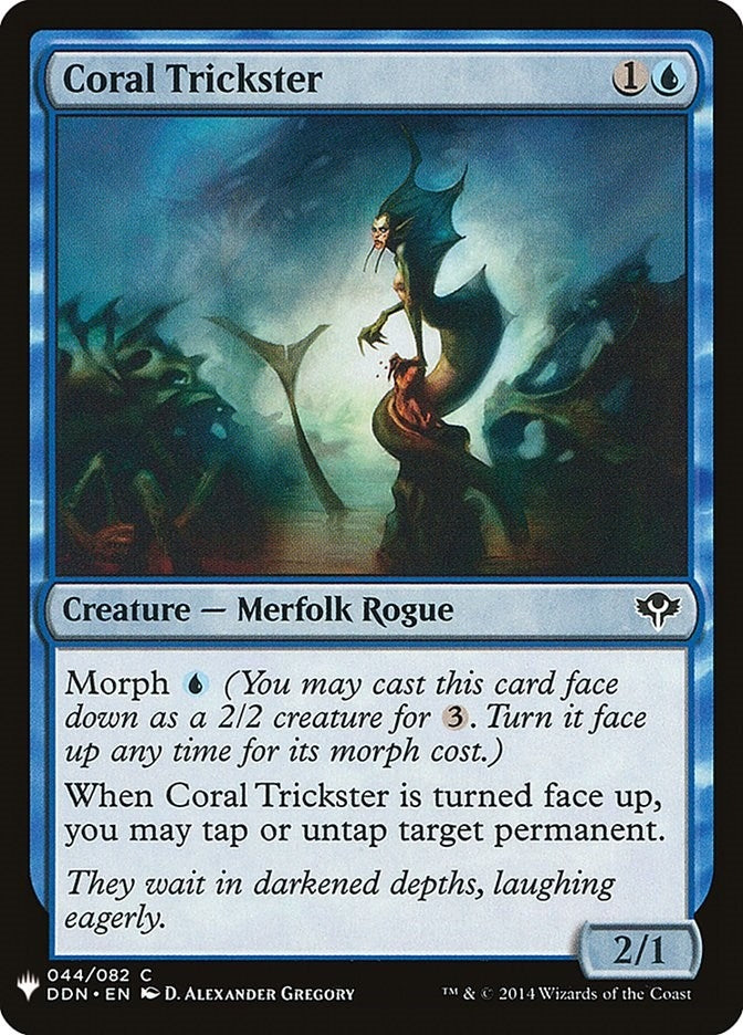 Image for Coral Trickster (44) (The List Reprints) - Magic: The Gathering