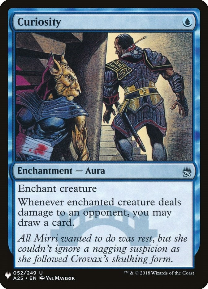 Image for Curiosity (A25) (52) (The List Reprints) - Magic: The Gathering
