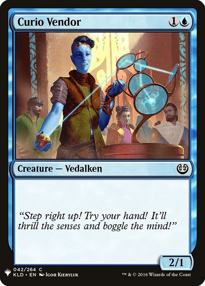 Image for Curio Vendor (42) (The List Reprints) - Magic: The Gathering