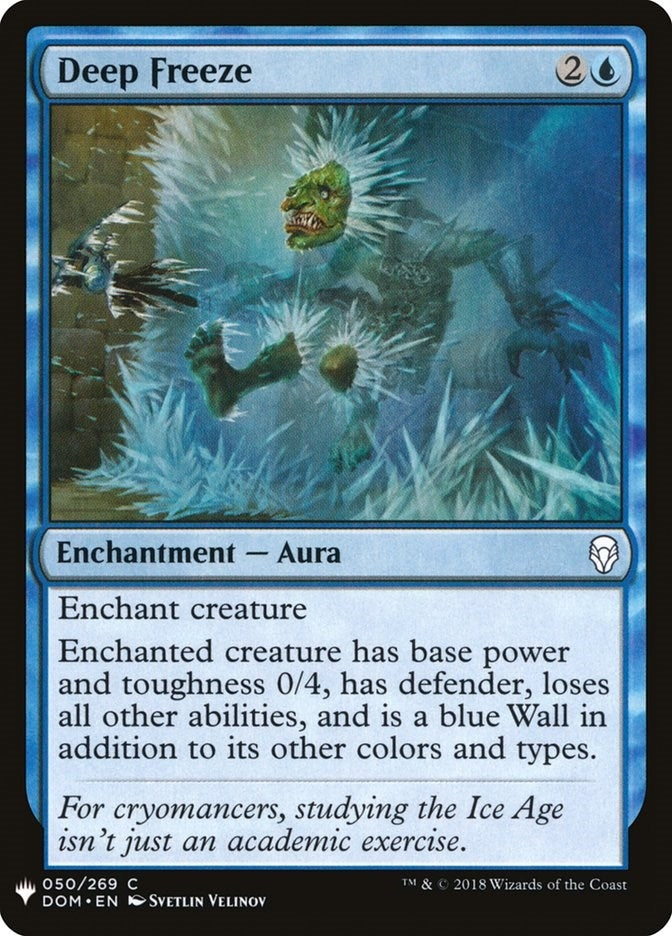 Image for Deep Freeze (50) (The List Reprints) - Magic: The Gathering