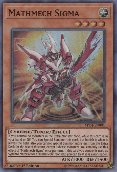 Image for Mathmech Sigma (MYFI-EN001) (MYFI) - YuGiOh