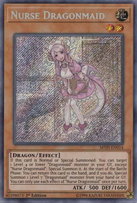Image for Nurse Dragonmaid (MYFI-EN014) (MYFI) - YuGiOh