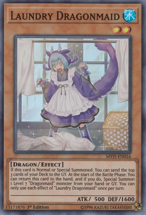 Image for Laundry Dragonmaid (MYFI-EN016) (MYFI) - YuGiOh