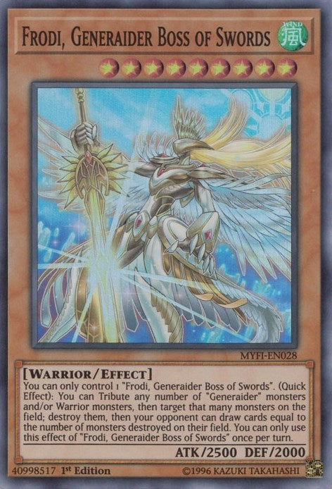 Image for Frodi, Generaider Boss of Swords (MYFI-EN028) (MYFI) - YuGiOh