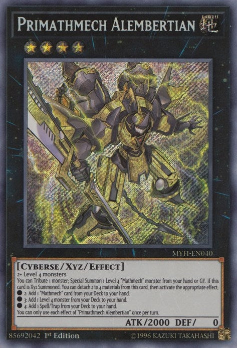Image for Primathmech Alembertian (MYFI-EN040) (MYFI) - YuGiOh