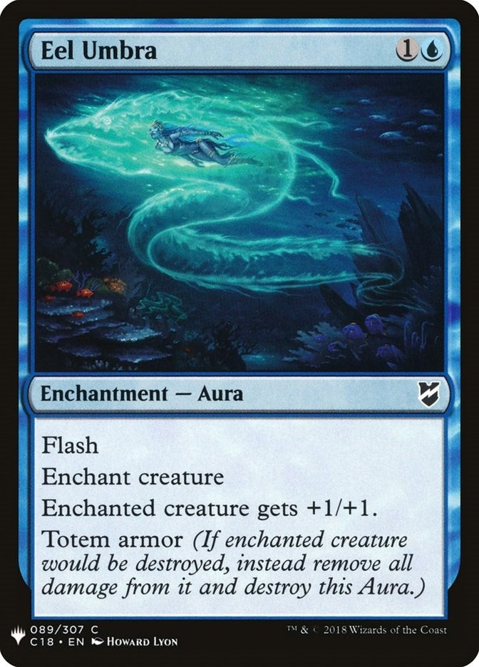Image for Eel Umbra (89) (The List Reprints) - Magic: The Gathering