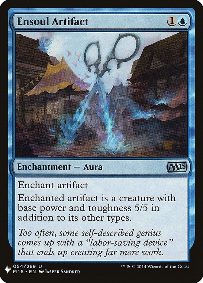 Image for Ensoul Artifact (54) (The List Reprints) - Magic: The Gathering