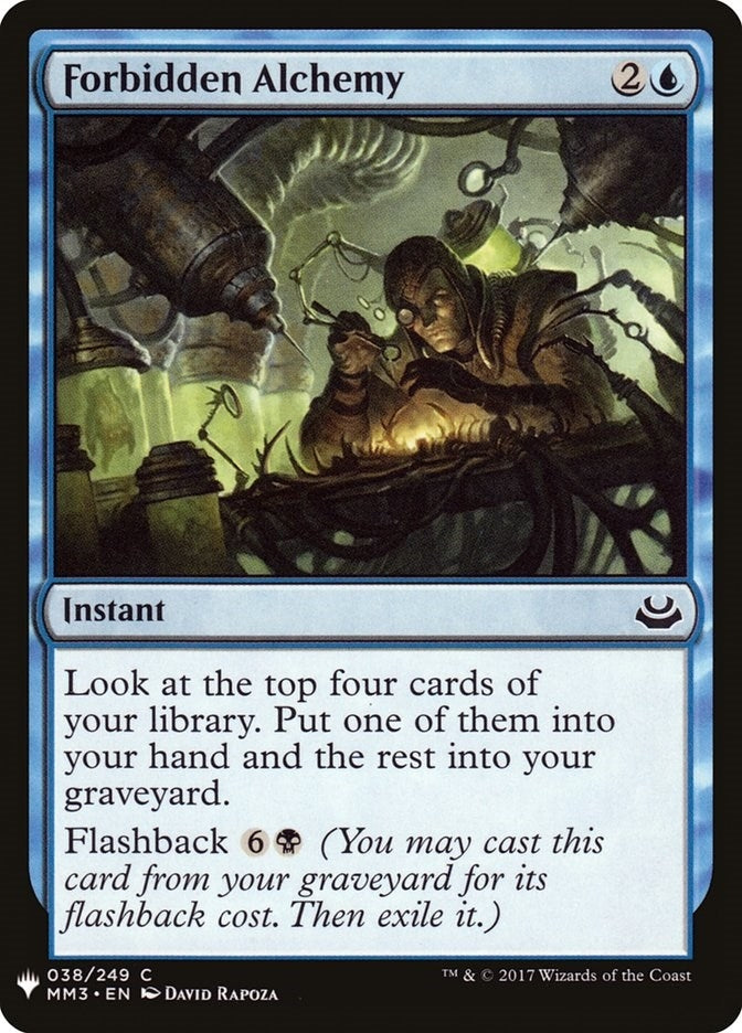 Image for Forbidden Alchemy (38) (The List Reprints) - Magic: The Gathering