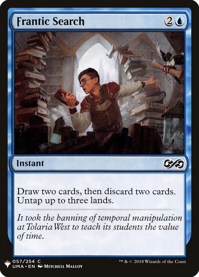 Image for Frantic Search (57) (The List Reprints) - Magic: The Gathering