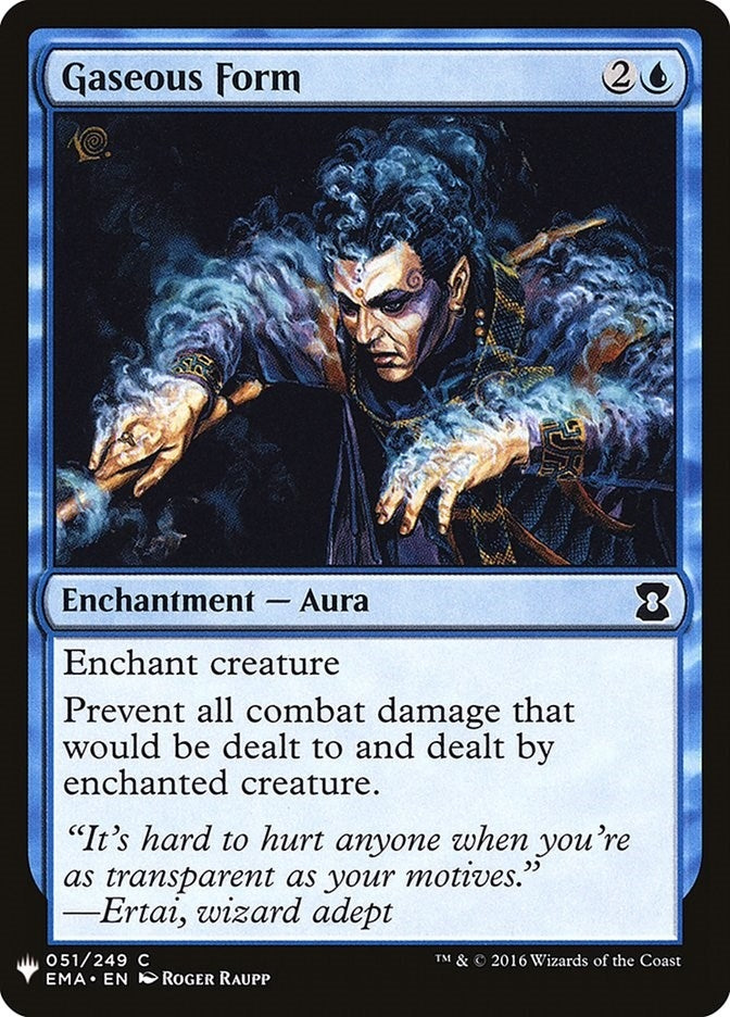 Image for Gaseous Form (51) (The List Reprints) - Magic: The Gathering
