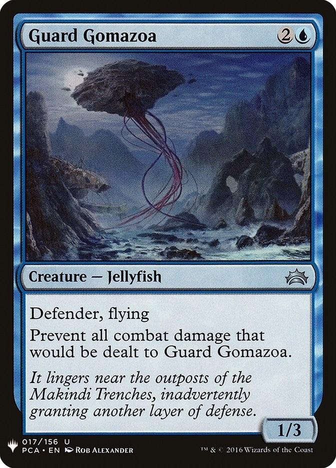 Image for Guard Gomazoa (17) (The List Reprints) - Magic: The Gathering