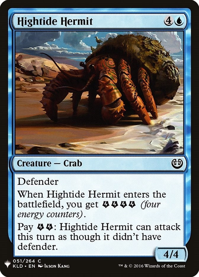 Image for Hightide Hermit (51) (The List Reprints) - Magic: The Gathering