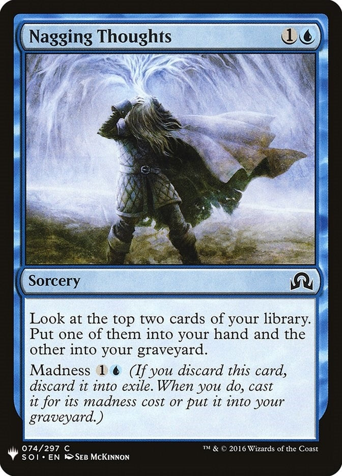 Image for Nagging Thoughts (74) (The List Reprints) - Magic: The Gathering