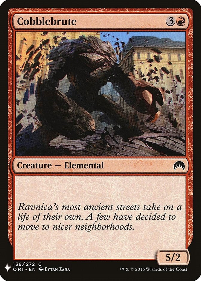 Image for Cobblebrute (138) (The List Reprints) - Magic: The Gathering